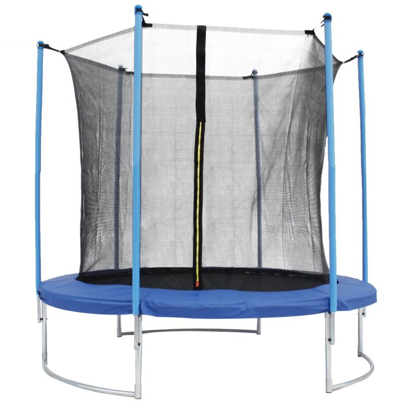 Trampolina ogrodowa PATIO 47582 FI 244 cm Czarno-niebieski