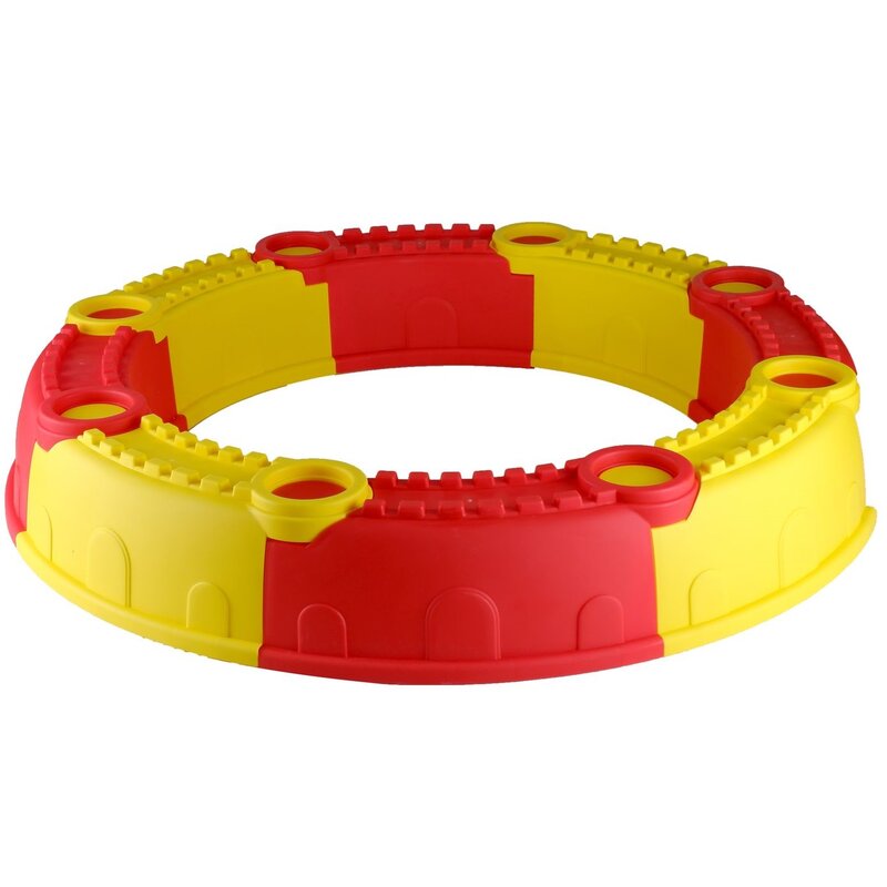 Piaskownica PATIO 84346 Czerwono-żółty