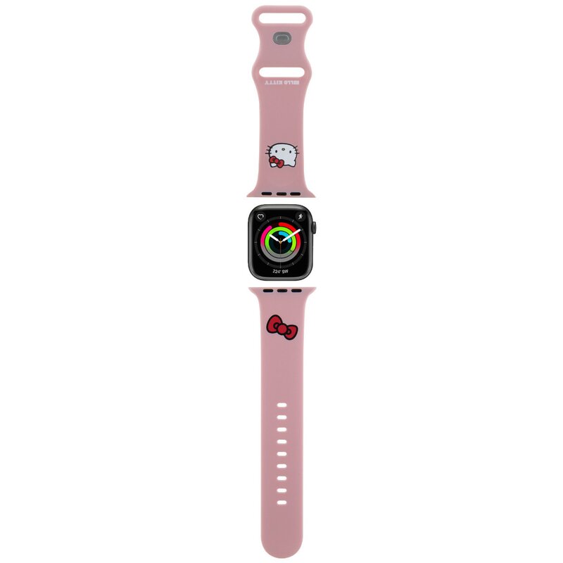 Pasek HELLO KITTY do Apple Watch do koperty 38/40/41mm Różowy