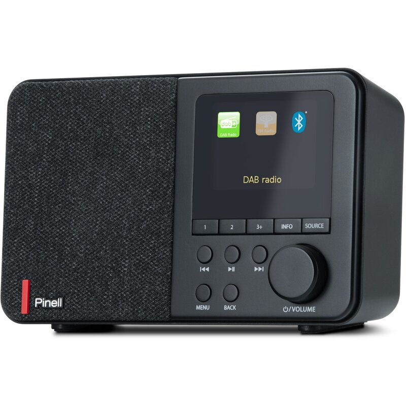 Radio PINELL Supersound 001 Przenośne Czarny