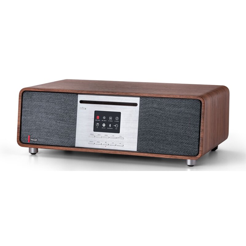 Radioodtwarzacz PINELL Supersound 701 Bluetooth Orzech