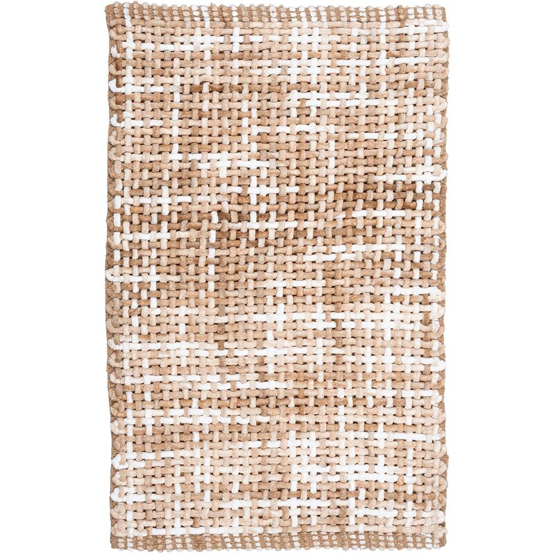 Dywanik łazienkowy MULTIDECOR Belweder Prostokątny Beżowy