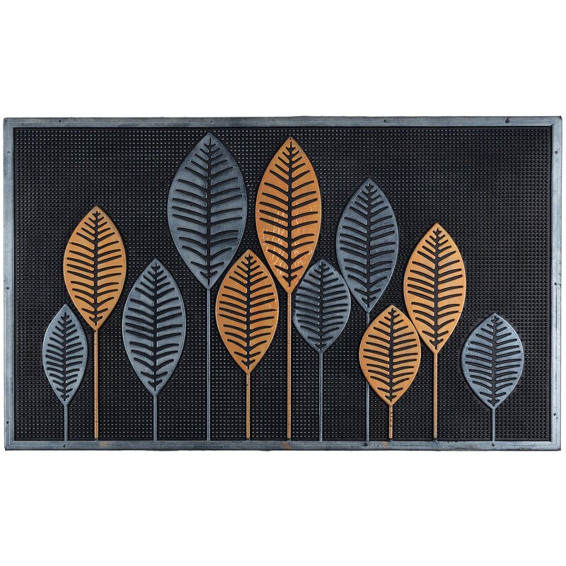 Wycieraczka MULTIDECOR Fashion Scraper 45 x 75 cm Liście