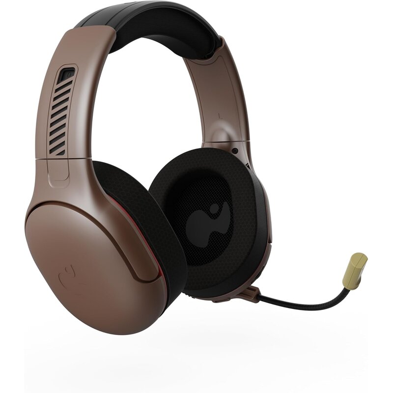 Słuchawki PDP Airlite Pro Bezprzewodowe, Nauszne, Dźwięk przestrzenny Brąz