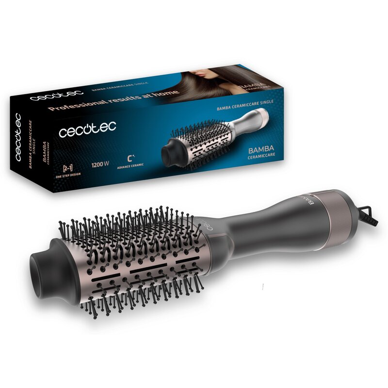 Lokówko-suszarka CECOTEC Bamba CeramicCare Unique Czarno-różowa
