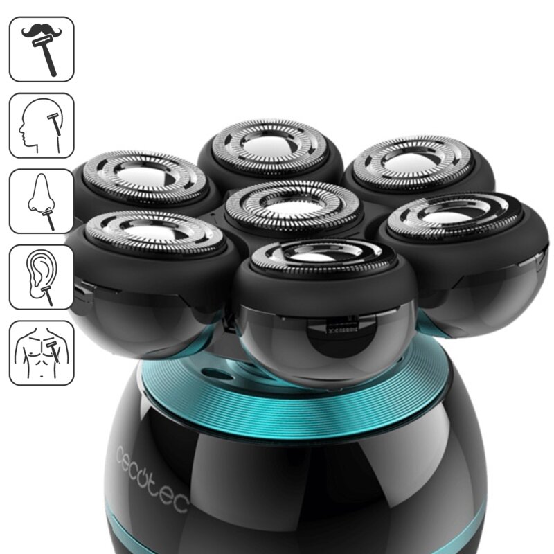 Golarka męska CECOTEC PrecisionCare Skull Shaver Czarny
