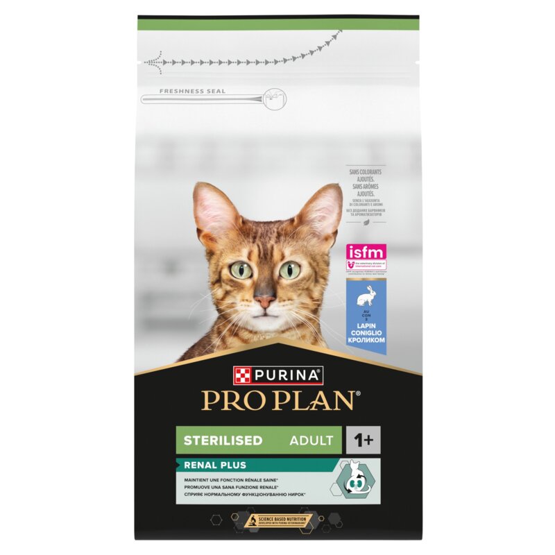 Karma dla kota PURINA Pro Plan Sterilised Renal Plus Królik 1.5 kg