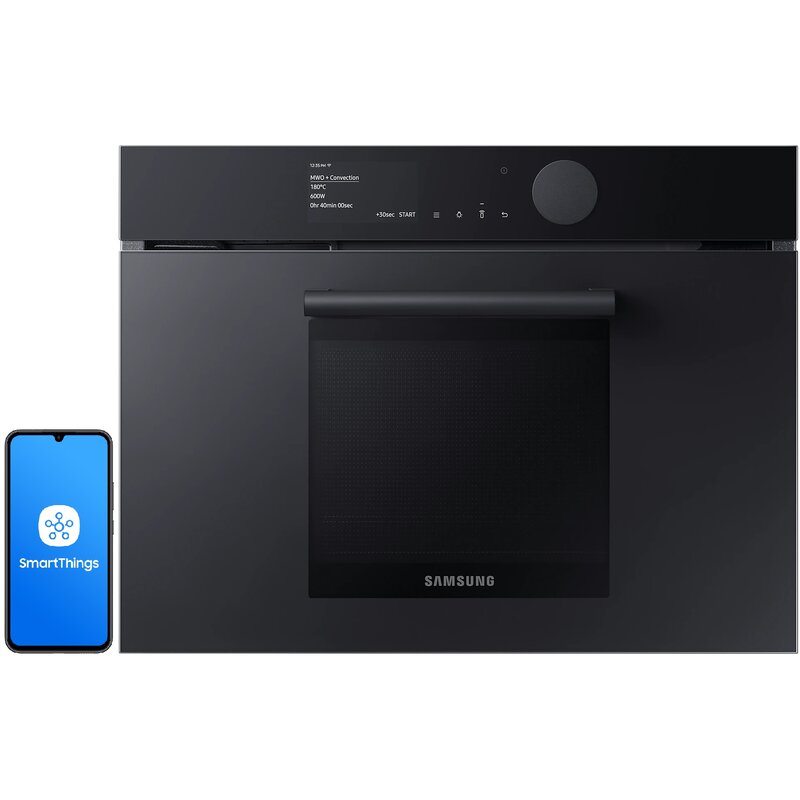 Piekarnik SAMSUNG NQ50T9539BD EO Elektryczny z mikrofalą Satynowy grafit