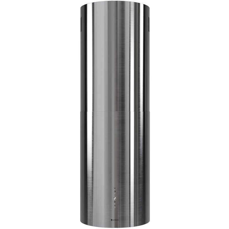 Okap GLOBALO Cylindro Isola 39.7 Inox 742m3/h 61dB klasa B Wyświetlacz elektroniczny
