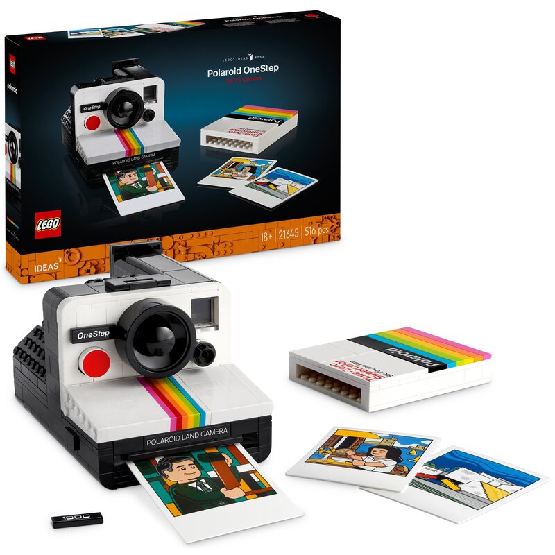 LEGO Ideas 21345 Aparat Polaroid OneStep SX-70 - odbiór za 0 zł we wszystkich salonach x-kom i Neonet