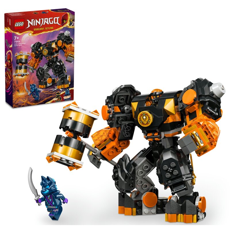 LEGO 71806 NINJAGO Mech żywiołu ziemi Cole’a