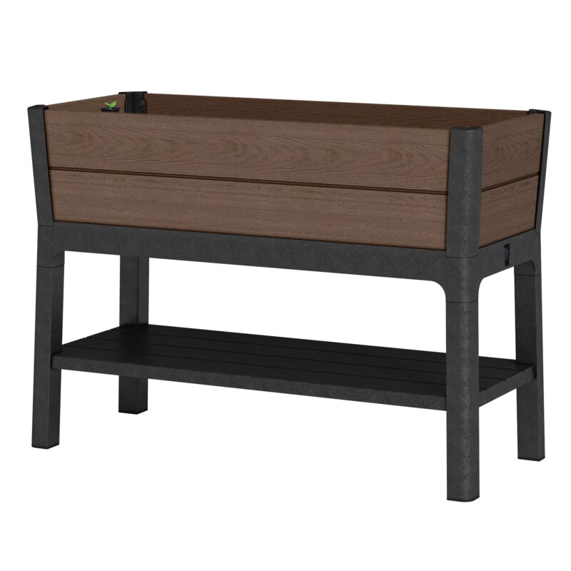 Doniczka KETER Elevated Garden Bed Pro 255161 (113 x 47.5 x 79.8 cm) 110L Czarno-brązowy