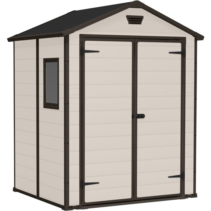Domek narzędziowy KETER Manor 6X5 DD 185 x 152 x 226 cm Beżowy