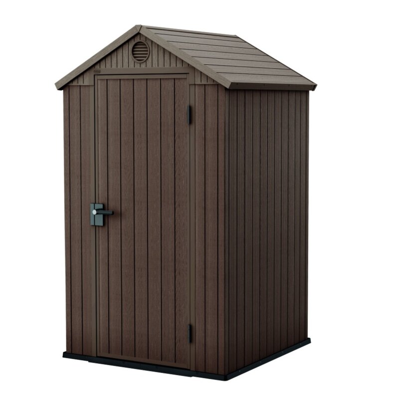 Domek narzÄdziowy KETER Darwin 4x4 BrÄ zowy 125.8 x 116.37 x 205 cm
