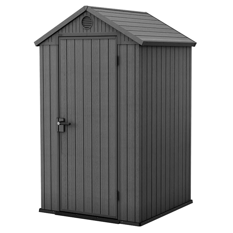 Domek narzędziowy KETER Darwin 4x4 Szary 125.8 x 116.37 x 205 cm