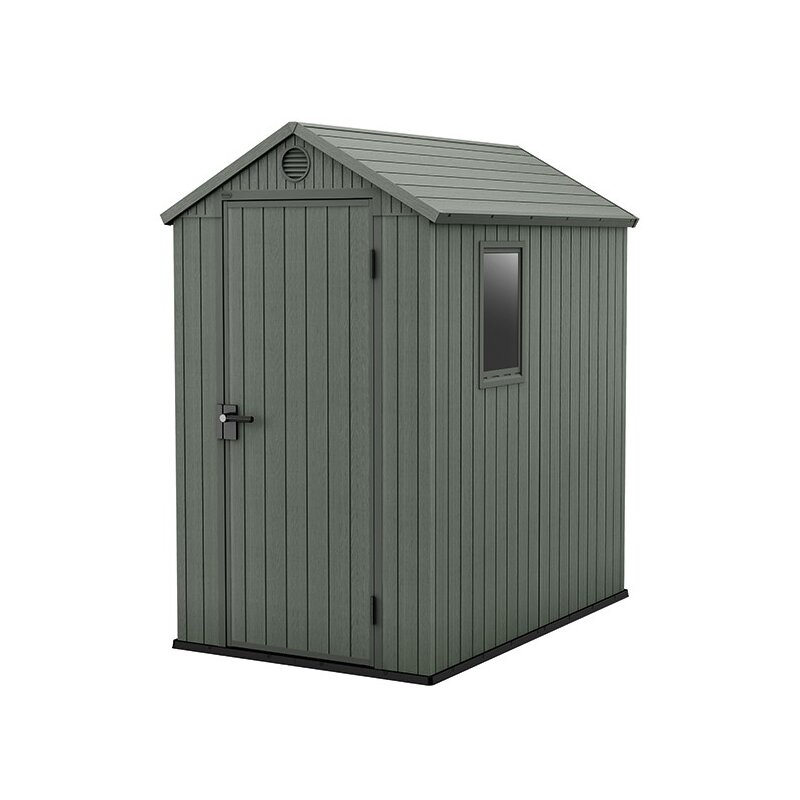 Domek narzędziowy KETER Darwin 259000 4x6 Oliwkowy 125.8 x 184.5 x 205 cm