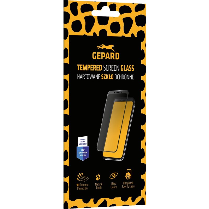 Szkło hartowane GEPARD Tempered Screen Glass do Apple iPhone 15 Plus