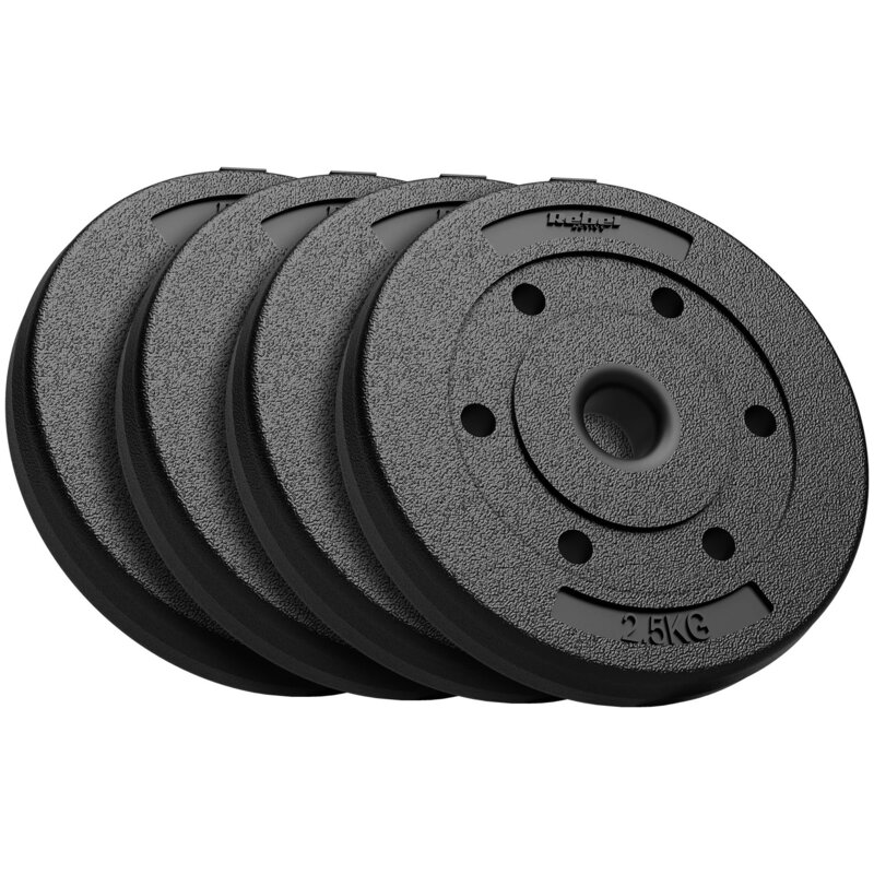 Zestaw obciążeń REBEL ACTIVE RBA-2101 (4 x 2.5 kg)