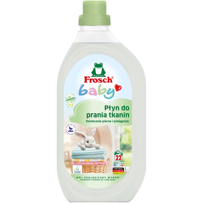 Płyn do prania FROSCH Baby 1550 ml Uniwersalny hipoalergiczny, dla niemowląt