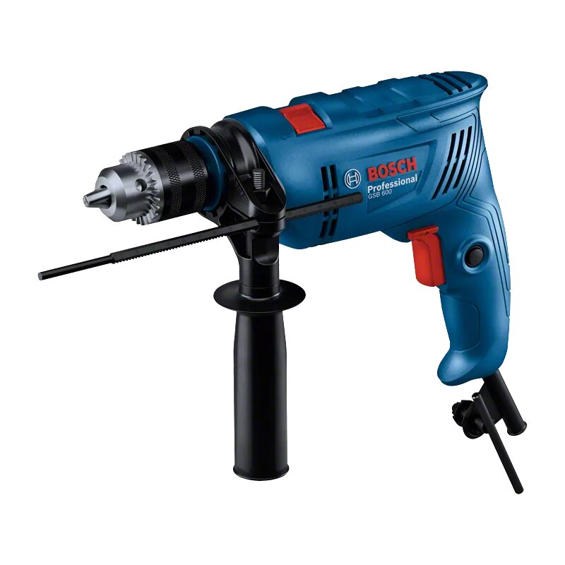 Wiertarka udarowa BOSCH Professional GSB 600 06011A0321 sieciowa 600W + walizka
