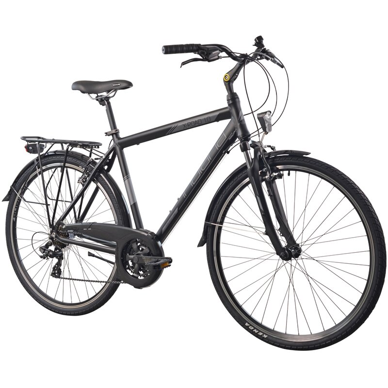 Rower trekkingowy INDIANA X-Road 1.0 M23 28 cali męski Czarny 2024