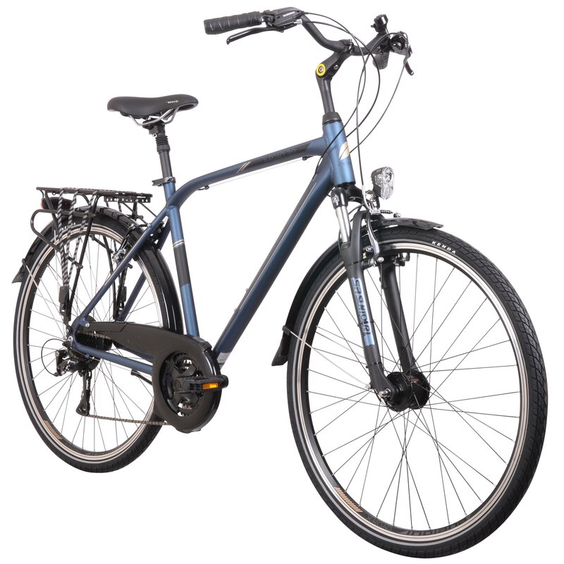 Rower trekkingowy INDIANA X-Road 3.0 M23 28 cali Artek męski Niebieski