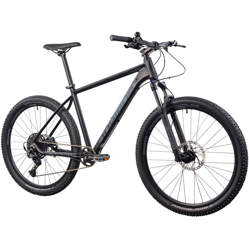 Rower górski MTB INDIANA X-Pulser 6.7 M19 27.5 cala męski Czarno-grafitowy 2024