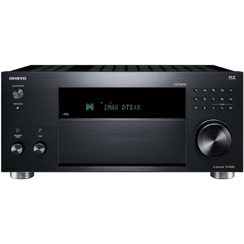 Amplituner ONKYO TX-RZ50 Czarny 9.2-kanałowy, 8K, DTS:X, Bluetooth, AirPlay2, Wi-Fi, Sonos, Spotify, DIRAC Live