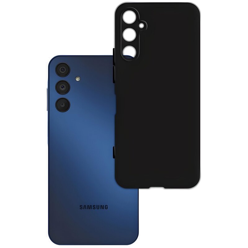 3mk Matt Case do Samsung Galaxy A15 Czarny