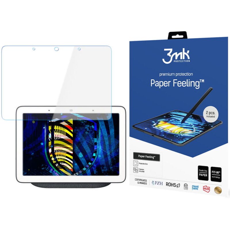 Folia ochronna 3MK Paper Feeling do Google Nest Hub (2 szt.)