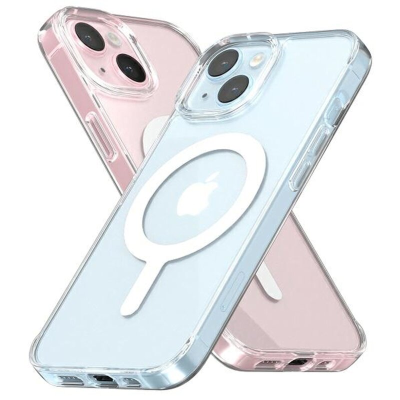 Etui MERCURY Jelhard MagSafe do Apple iPhone 15/14/13 Przezroczysty