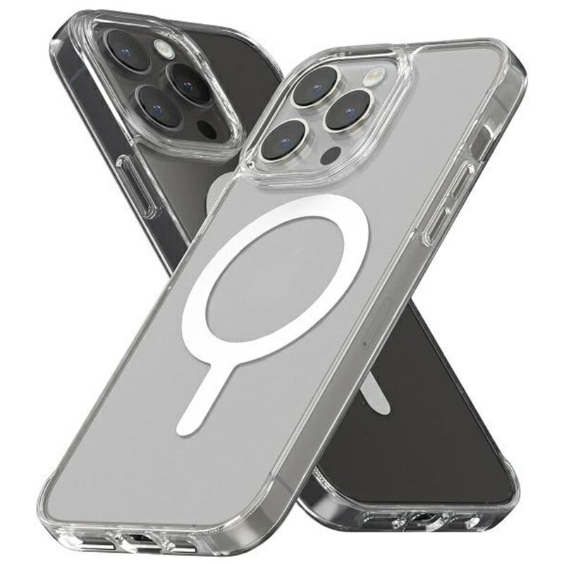 Etui MERCURY Jelhard MagSafe do Apple iPhone 15 Pro Max Przezroczysty