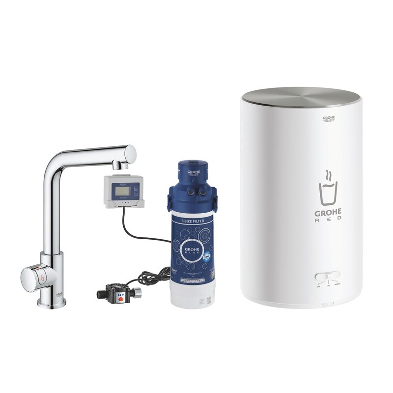 Bateria GROHE Red Mono 30339001 z filtrem Chrom