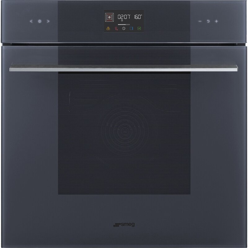 Piekarnik SMEG Linea SO6102TG Elektryczny Szary A+ Czyszczenie parowe AirFry Termoobieg