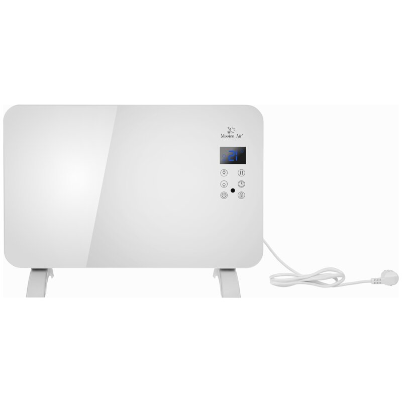 Grzejnik konwektorowy MISSION AIR Porto WiFi 1000W Biały Wi‑Fi