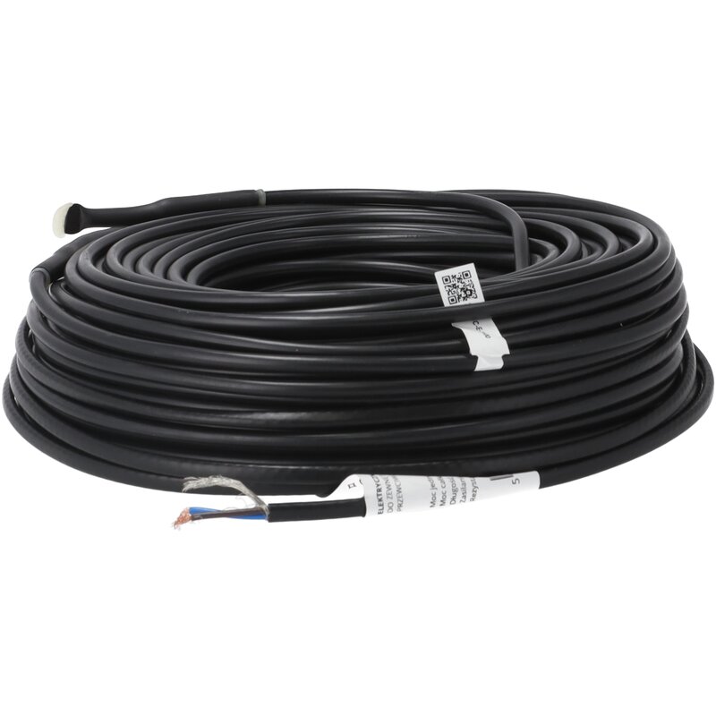 Kabel grzewczy przeciwoblodzeniowy zewnętrzny MISSION AIR MA ICE-20 W/m 25 m (500W)