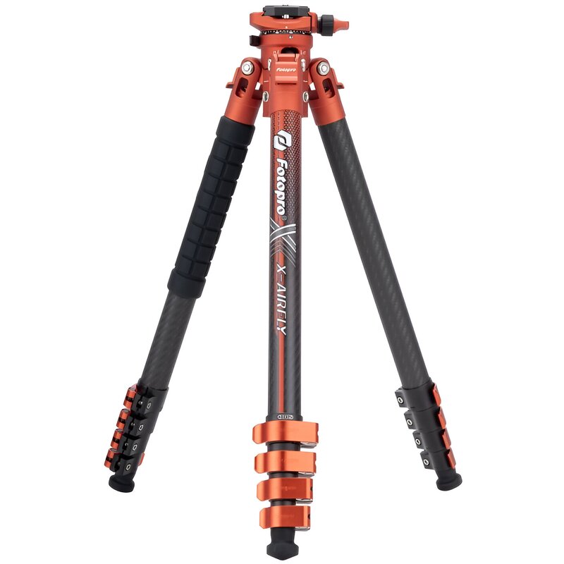 Statyw FOTOPRO X-Airfly Pomarańczowy