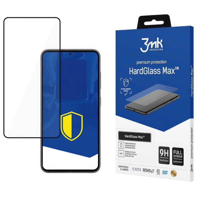 Szkło hartowane 3MK HardGlass Max do Samsung Galaxy S24
