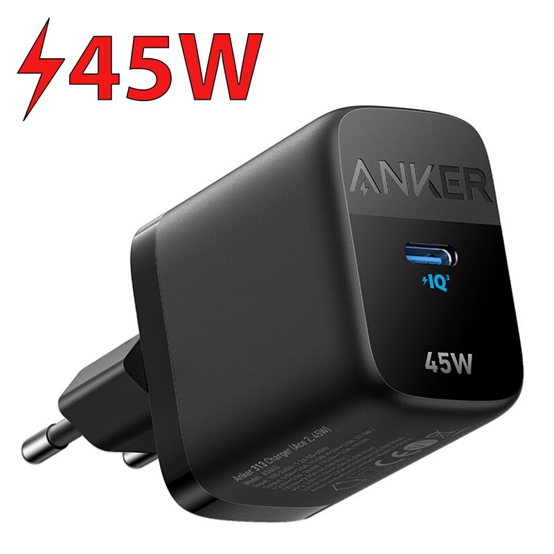 Anker 313 Ace 2 45W 1xUSB-C Czarny