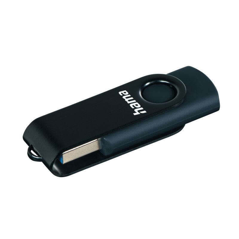 Pendrive HAMA Rotate 256GB, USB 3.2 Gen. 1 (USB 3.0), Odczyt 90 Mb/s Niebieski