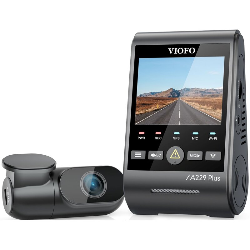 Wideorejestrator VIOFO A229 Plus + kamera tylna