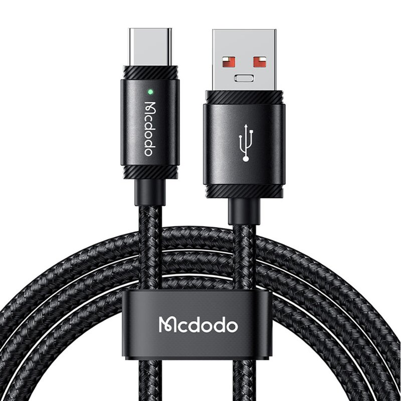 Kabel USB - USB-C MCDODO CA-4730 120W 1.5 m Czarny