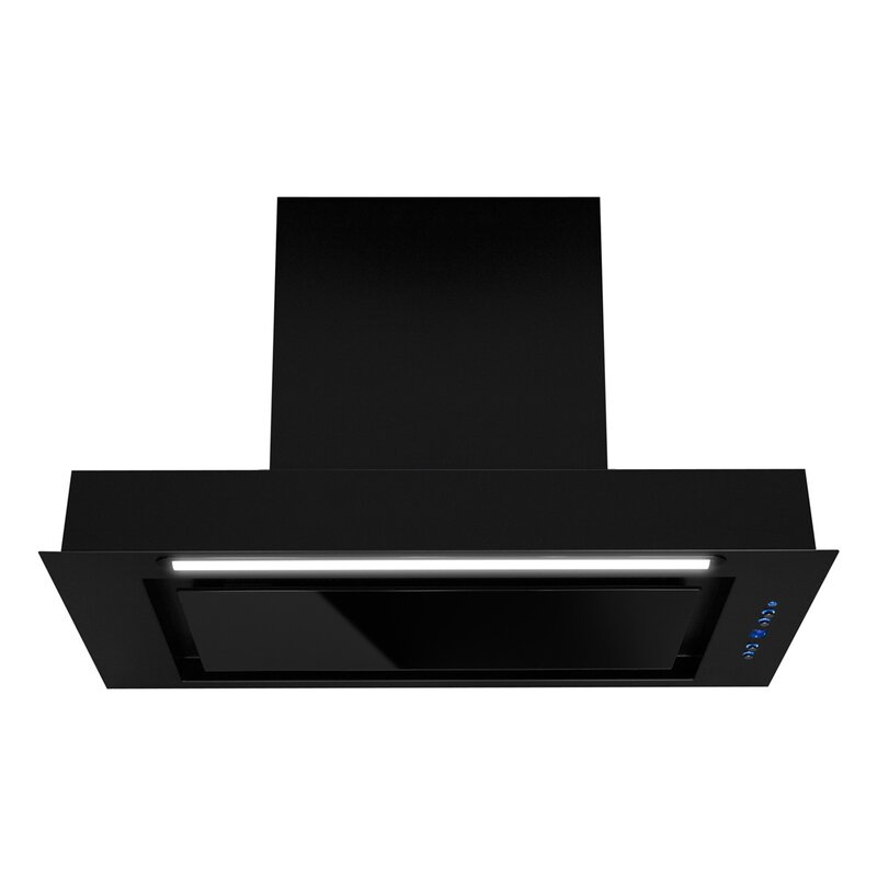 Okap AFRELLI AW-10 Piano 90 Czarny mat 439m3/h 59dB klasa A Timer