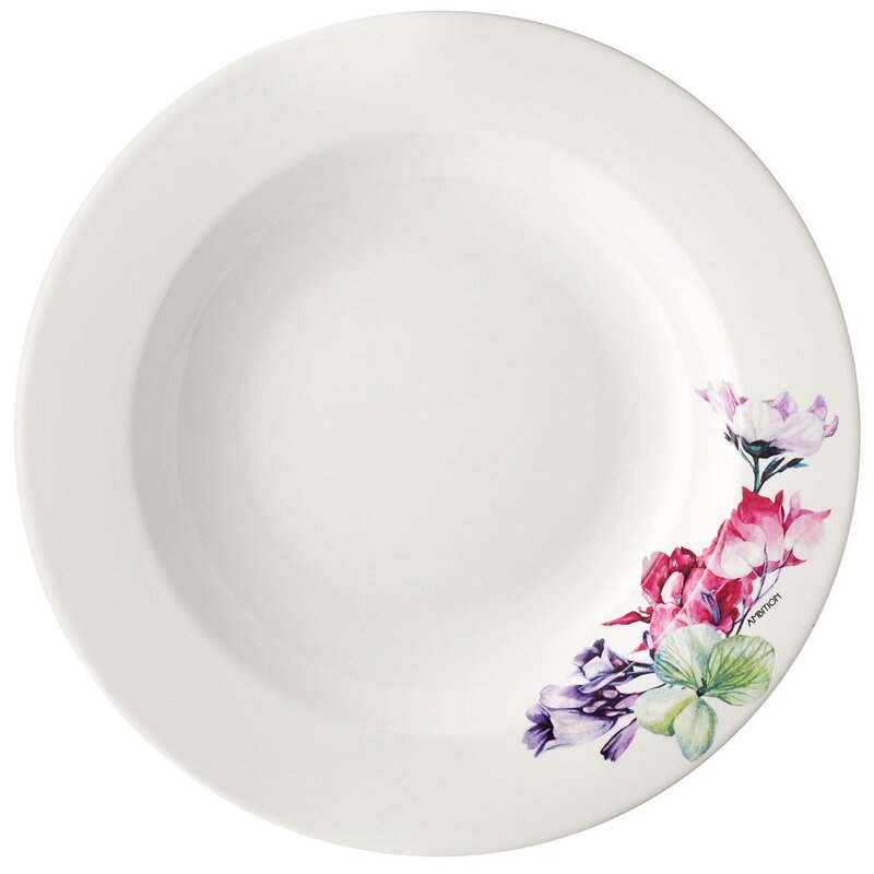 Talerz AMBITION Garden 23 cm Wielokolorowy