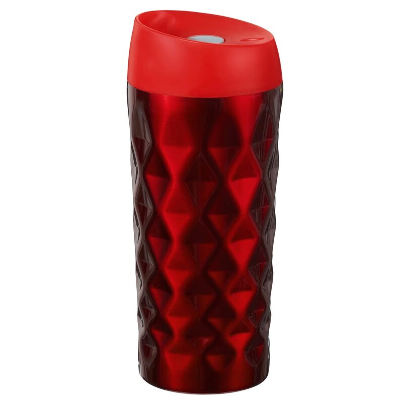 Kubek termiczny AMBITION Jasper Czerwony 400 ml