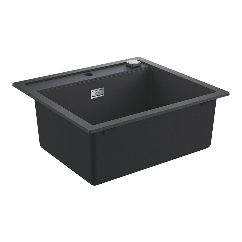 Zlewozmywak jednokomorowy GROHE K700 31651AP0 Czarny 51x56