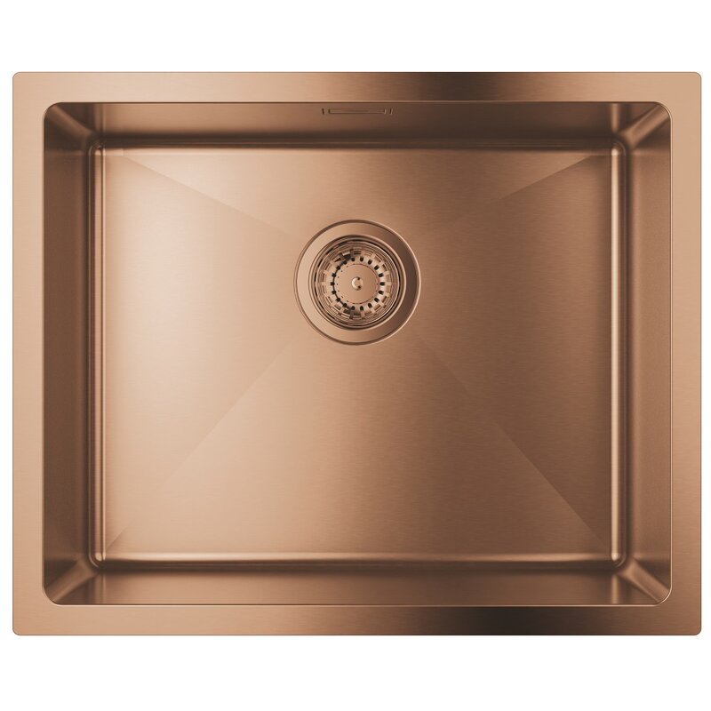 Zlewozmywak jednokomorowy GROHE K700U 31574DL1 Miedziane złoto 45x55