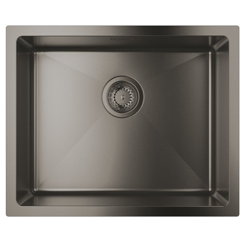 Zlewozmywak jednokomorowy GROHE K700U 31574AL1 Grafitowy 45x55
