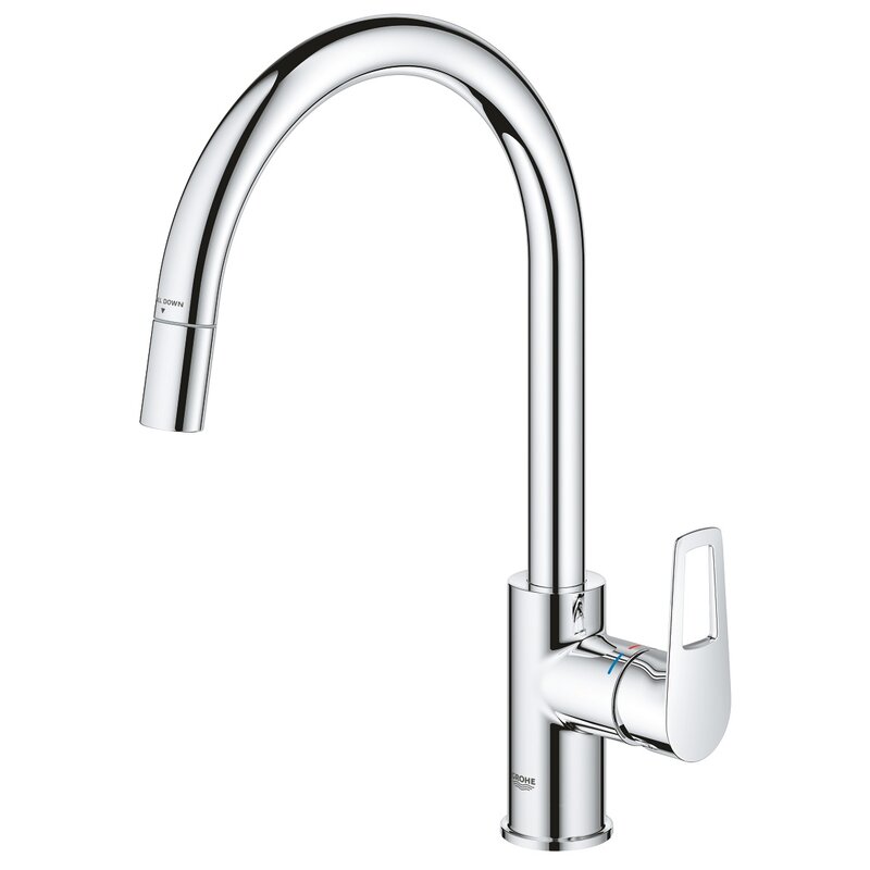 Bateria GROHE Bauloop 30543000 Chrom