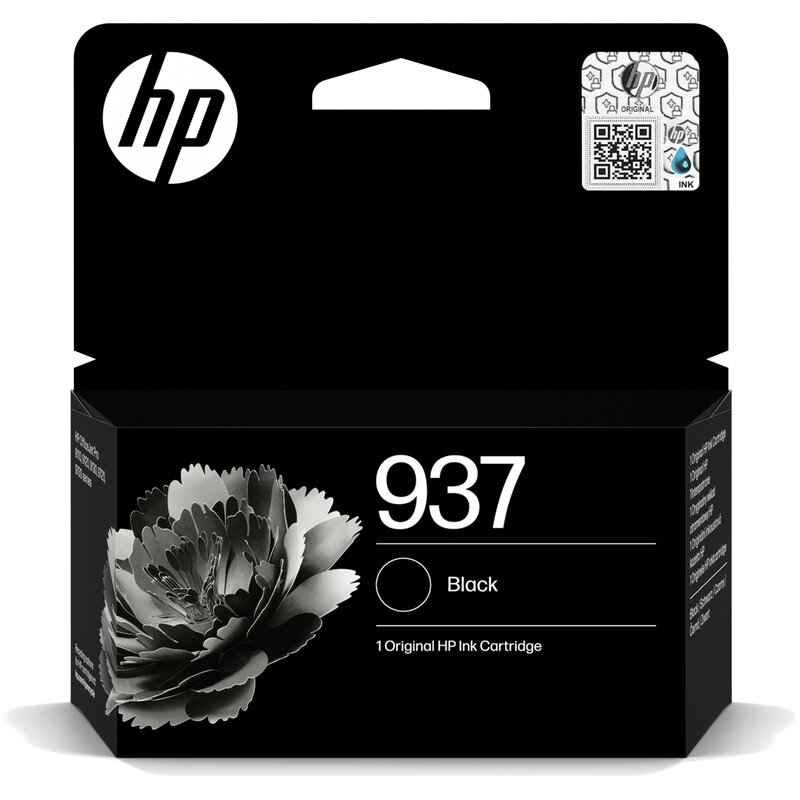HP 937 black do 1250 str. Instant Ink